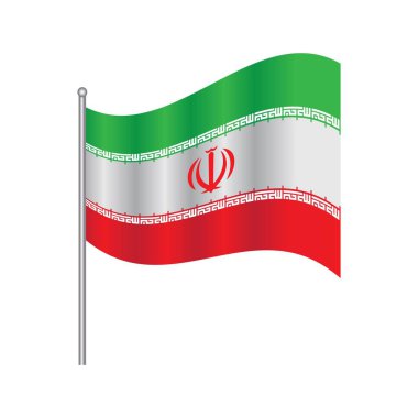 Iran flag images illustration design