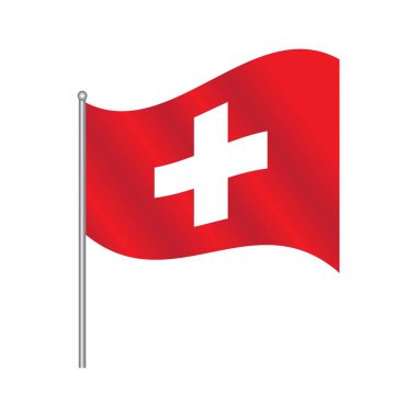 Switzerland flag images illustration design