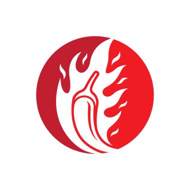 Hot chili logo images illustration design
