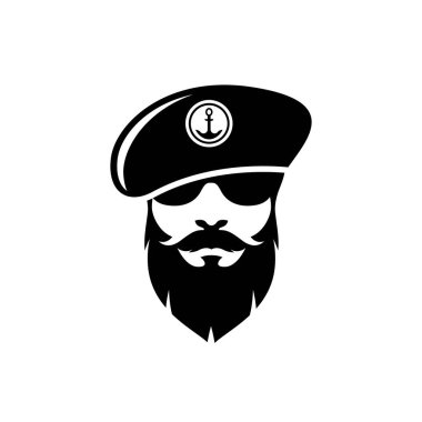Captain logo images illustration design