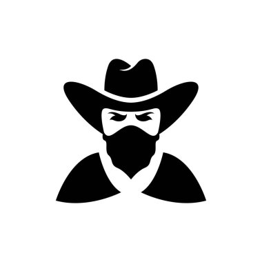 Cowboy logo images illustration design