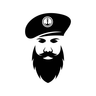 Captain logo images illustration design