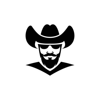 Cowboy logo images illustration design