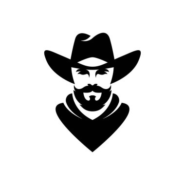 Cowboy logo images illustration design