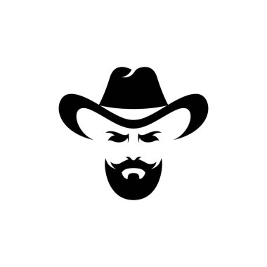 Cowboy logo images illustration design