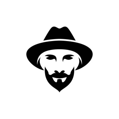 Cowboy logo images illustration design