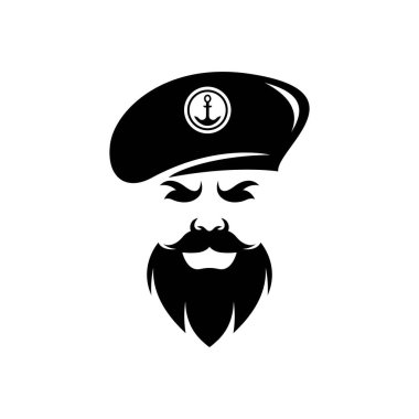 Captain logo images illustration design