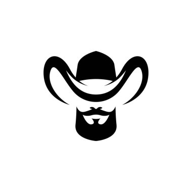 Cowboy logo images illustration design