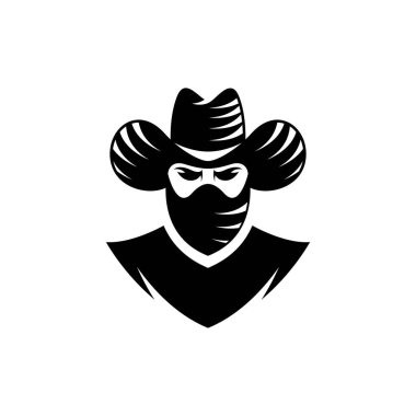 Cowboy logo images illustration design