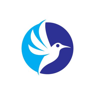 Colibri bird logo images illustration design