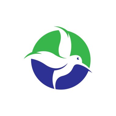 Colibri bird logo images illustration design