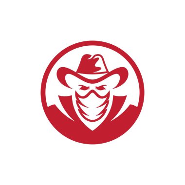 Cowboy logo images illustration design