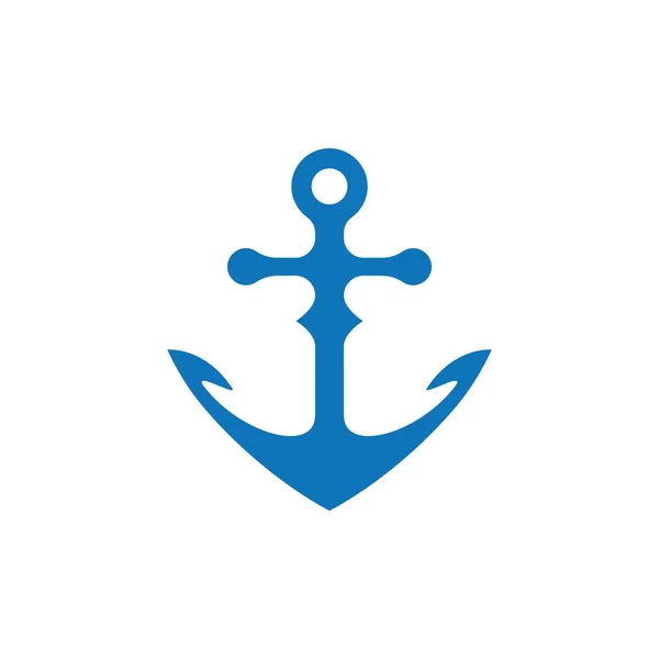 Anchor Logo Images Illustration Design — Stock Vector