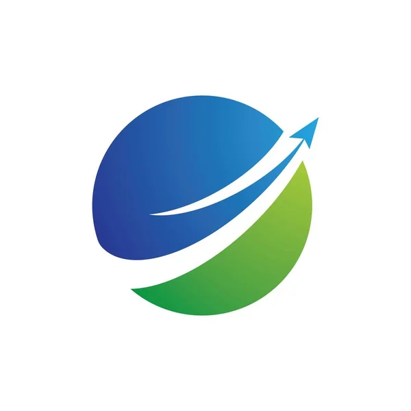 Logotipo Logístico Imagens Ilustração Design — Vetor de Stock