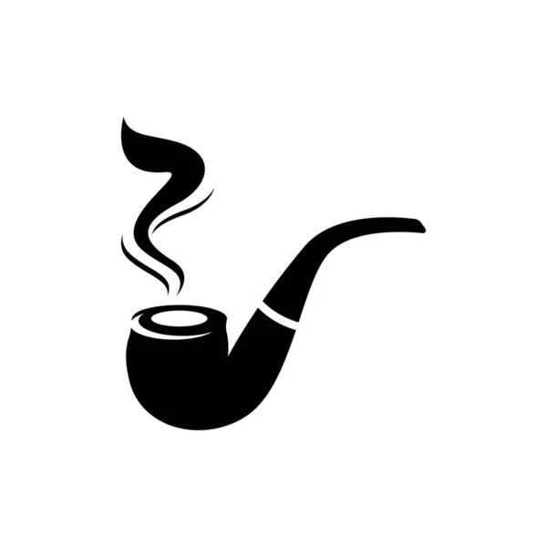 Дизайн Логотипа Дымовой Трубы — стоковый вектор