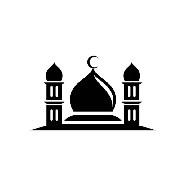 Moschee Logo Bilder Illustration Design — Stockvektor
