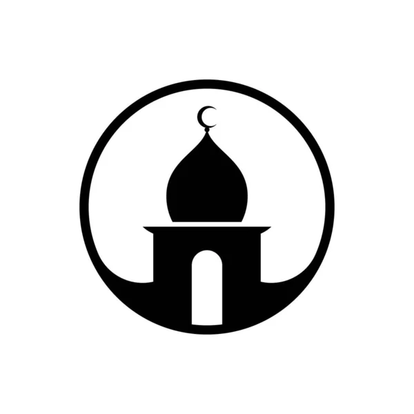Cami Logo Resimleri Çizimi Tasarımı — Stok Vektör
