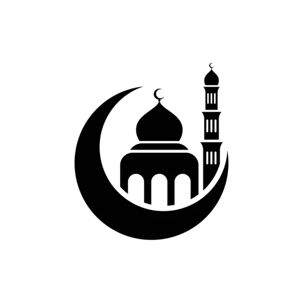 Cami Logo Resimleri Çizimi Tasarımı — Stok Vektör