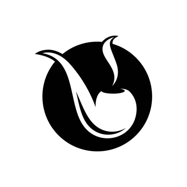 Дизайн Логотипа Дымовой Трубы — стоковый вектор