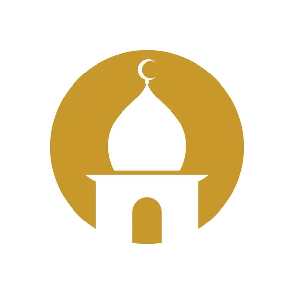 清真寺标志图像图解设计 — 图库矢量图片