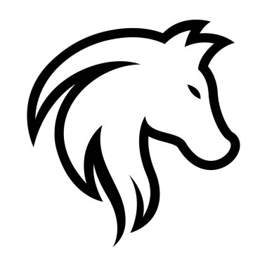 At logosu resim tasarımı