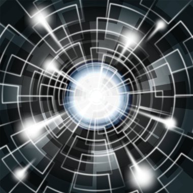 Geleceksel warp arkaplanı - kare - koyu resim