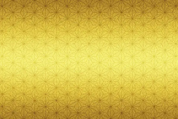 Kenevir yaprağı desenli katlama (antika altın rengi) yatay desenli altın ekran arka planı