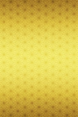 Kenevir yaprağı desenli katlama (dikey görüntü için antika altın rengi) yatay desen derecelendirme