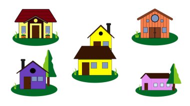 Set Of House Clipart.