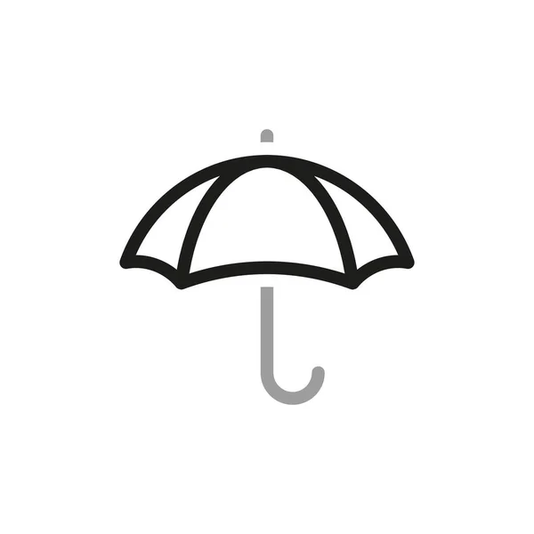 Simple Waterproof Wate Related Vector Line Icon Contient Une Icône — Image vectorielle