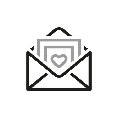 Tasarım çizgisi ikonu düğün, evlilik, davetiye. Modern grafik tasarım kavramları, basit taslak elementler. Düzenlenebilir vuruş.