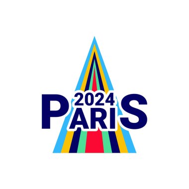 Paris 2024 Olimpiyatları. Olimpiyatlar için logo.