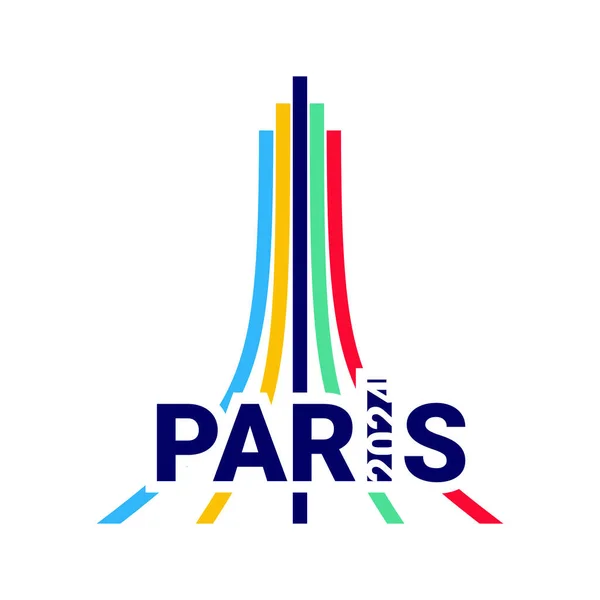 Paris 2024 Olimpiyatları. Olimpiyatlar için logo.