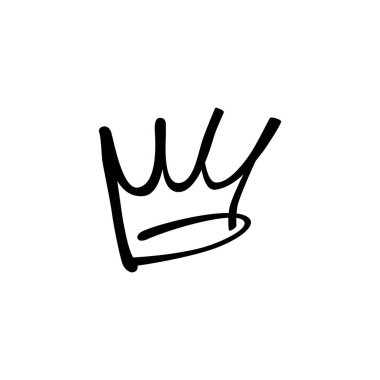 Siyah mürekkeple basit ama çarpıcı bir taç sembolü çizilir. Eserde temiz çizgiler ve minimalist bir tasarım, yaratıcılık ve sanatın sergilenmesi vurgulanıyor.