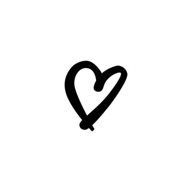 Tek bir çizgiyle çizilmiş bir kalp şekli, sade beyaz bir arkaplan üzerine kuruludur. Aşkı, duyguyu ve bağlılığı minimalist bir tarzda temsil eder..