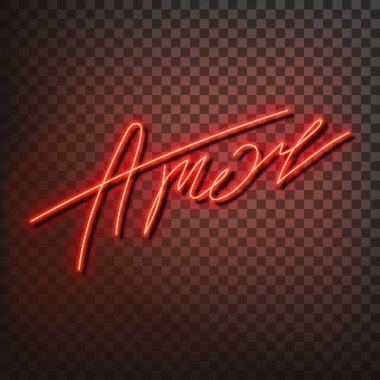 İspanyolca ve Portekizce 'de neon kelime 