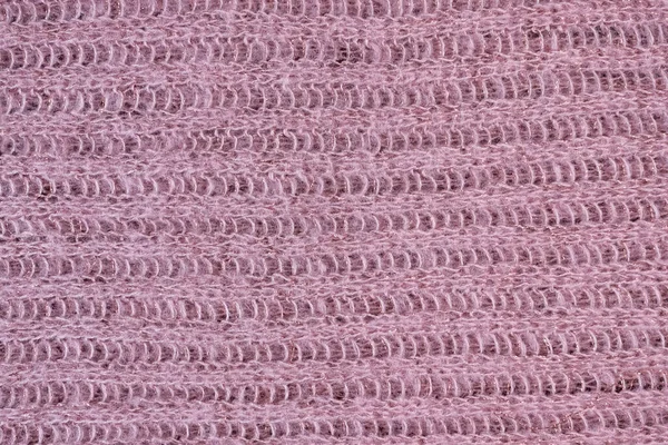 Kötött Rózsaszín Sál Textúrája — Stock Fotó