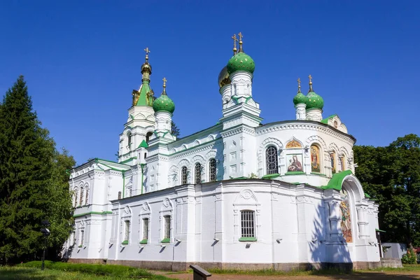 stock image Sampsonievskaya Church - a memorial monument on the field of the Battle of Poltava.