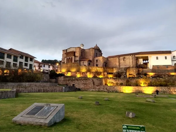 Miasto Budowy Inków Cusco Peru — Zdjęcie stockowe