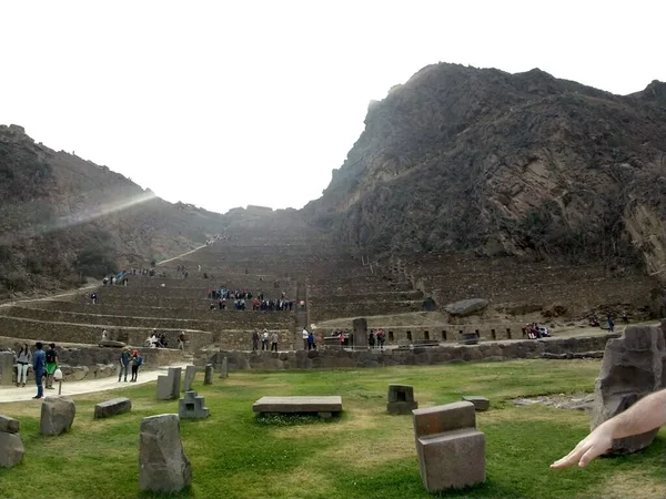 Ruins Sacred Valley Incas Peru — Stock Photo, Image