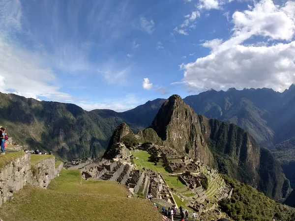 Inca Ciudad Machu Picchu Perú — Foto de Stock