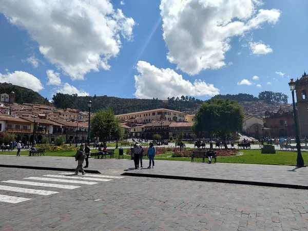 Cucco Peru şehri manzarası