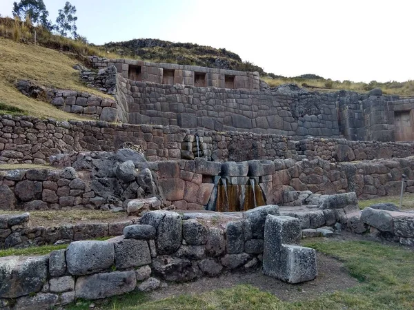 Romjai Ősi Város Cusco Peru — Stock Fotó