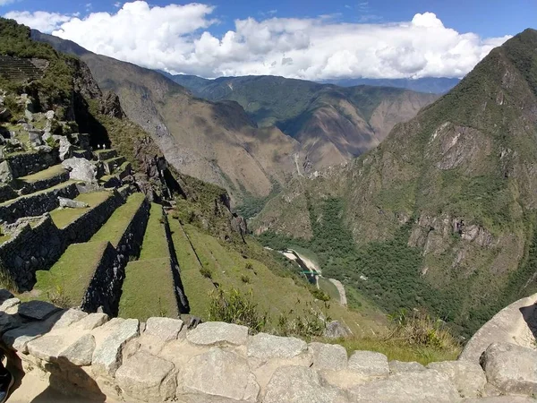 Machu Picchu Ruinas Incas Las Montañas —  Fotos de Stock