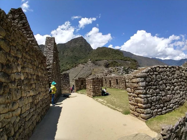 Machu Picchu Bauruinen Der Inka — Stockfoto