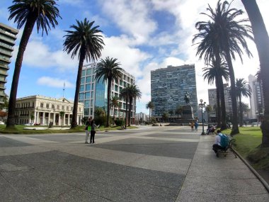 Montevideo uruguay şehri manzarası