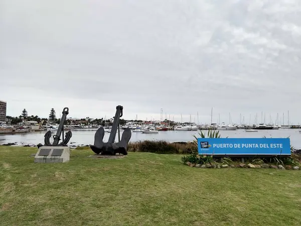 Uuguay 'daki Punta del este şehri manzarası