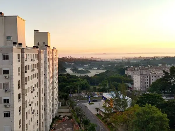 Porto Alegre Rio Grande Sul Şehri Manzarası — Stok fotoğraf