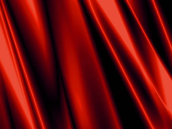 Красный Шелковый Фон Атласная Ткань Ткань Ткани Иллюстрация — стоковое фото