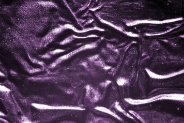 Polarize ışık dokusunda plastik mor folyo 